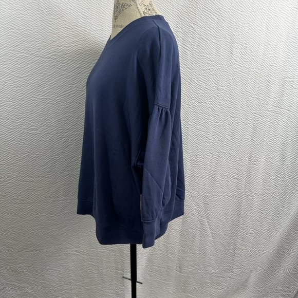 Terra & Sky Women's Puff Sleeve Fashion Sweatshirt nwt - Picture 5 of 9